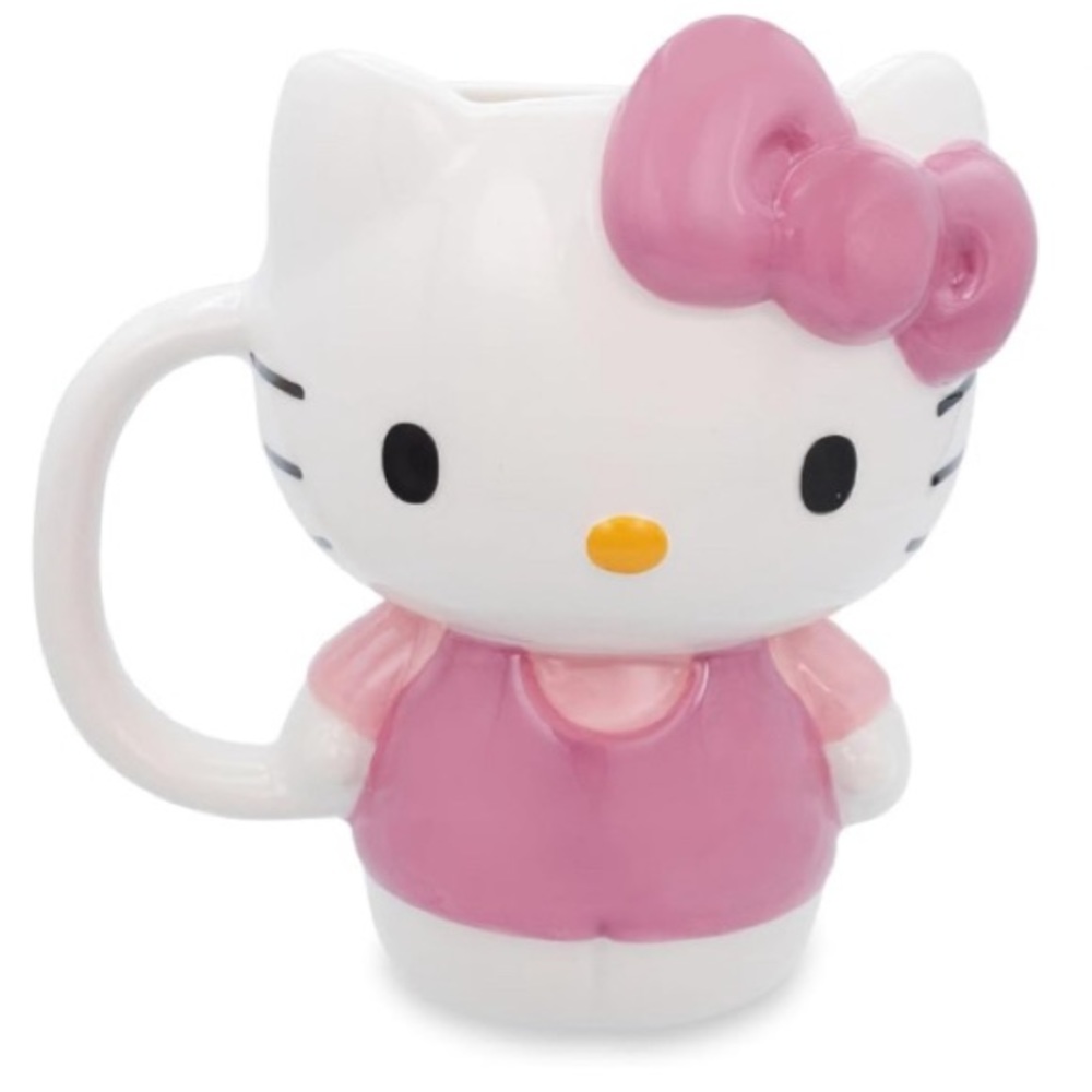 Sanrio Hello Kitty 3D Sculpted Ceramic Mug | Holds 20 Ounces